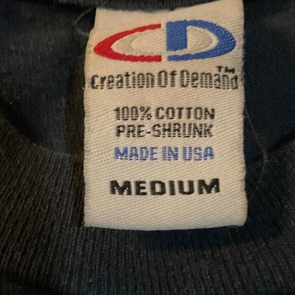 Made In USA × Vintage UCLA Spell Out T-Shirt RARE Size M - Picture 5 of 5